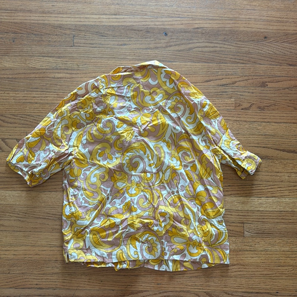 Mango Pattern Button Up - image 3